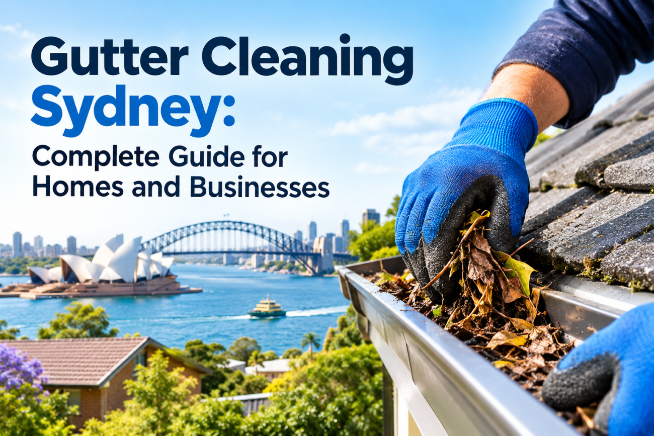 Gutter Cleaning Sydney Complete Guide for Homes and Businesses