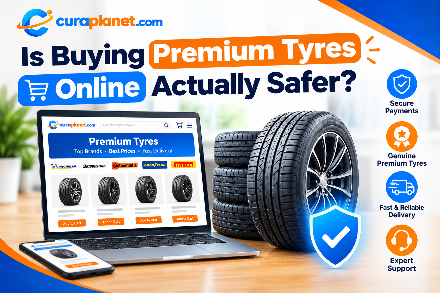 Is Buying Premium Tyres Online Actually Safer?